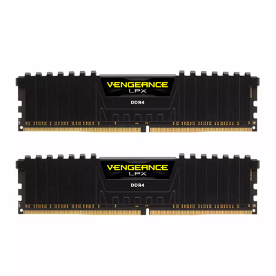 رم کامپیوتر DDR4 دو کاناله 3200 مگاهرتز CL16 کورسیر مدل VENGEANCE LPX ظرفیت 16 گیگابایت-small-image