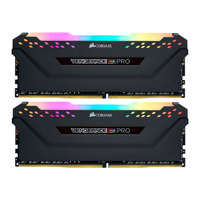 رم کامپیوتر DDR4 دو کاناله 3200 مگاهرتز CL16 کورسیر مدل VENGEANCE RGB PRO ظرفیت 32 گیگابایت