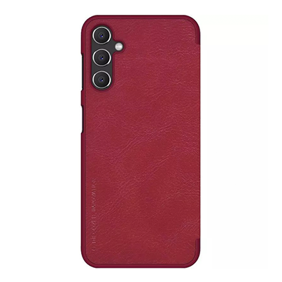 کیف کلاسوری گوشی Galaxy A34 نیلکین مدل Qin Pro Leather Case-small-image