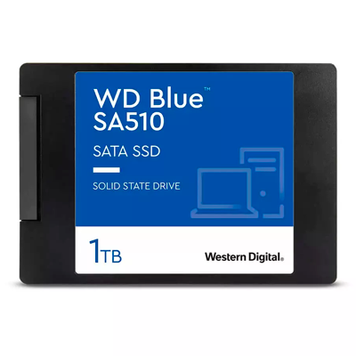 هارد اس اس دی اینترنال وسترن دیجیتال مدل WD Blue SA510 SATA ظرفیت 1 ترابایت