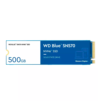 هارد اس اس دی اینترنال وسترن دیجیتال مدل Blue SN570 M.2 ظرفیت 500 گیگابایت