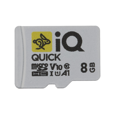 کارت حافظه‌ microSDHC آی کیو کلاس 10 استاندارد U1 مدل V10 A1 ظرفیت 8 گیگابایت