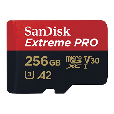 کارت حافظه microSDXC سن دیسک مدل Extreme PRO کلاس A2 استاندارد UHS-I U3 سرعت 200MBs ظرفیت 256 گیگابایت