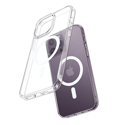 کاور گوشی اپل iPhone 14 Pro Max مک دودو مدل Crystal Pc Magnetic