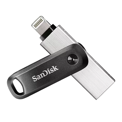 فلش مموری سن دیسک مدل iXpand SDIX60N USB3 ظرفیت 128 گیگابایت