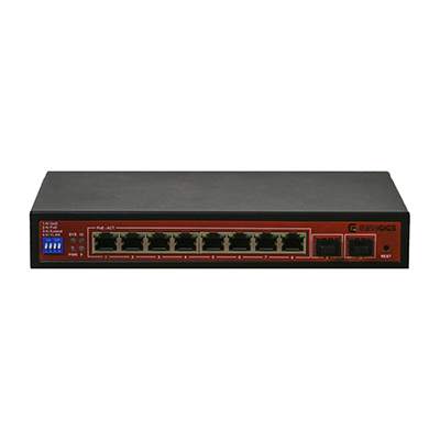 سوئیچ شبکه 8 پورت ایزیگیگز مدل SWU-2451-10GPS