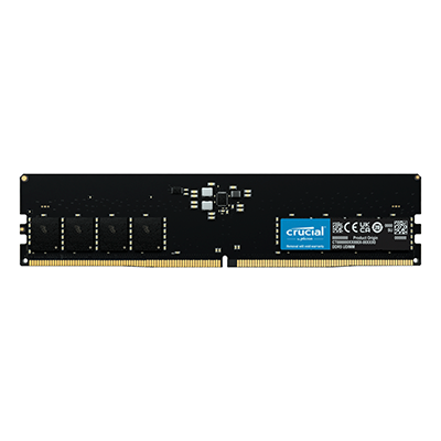 رم کامپیوتر DDR5 تک کاناله 4800 مگاهرتز CL40 کروشیال مدل CT32G48C40U5 ظرفیت 32 گیگابایت-small-image