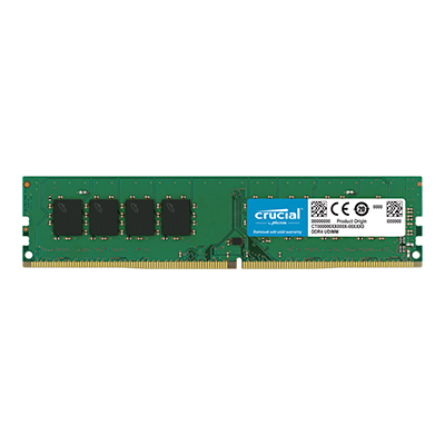 رم کامپیوتر DDR4 تک کاناله 3200 مگاهرتز CL22 کروشیال مدل CT32G4DFD832A ظرفیت 32 گیگابایت-small-image