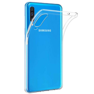 قاب ژله‌ای شفاف داخل کارتون مناسب برای گوشی سامسونگ مدل Galaxy A50 / a50s / a30s