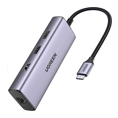 هاب USB-C یوگرین 8 پورت مدل CM490 90119-small-image