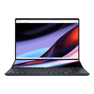 لپ تاپ ایسوس 14.5 اینچی مدل Zenbook Pro 14 Duo OLED UX8402VU i9 13900H 32GB 512GB RTX4050-small-image