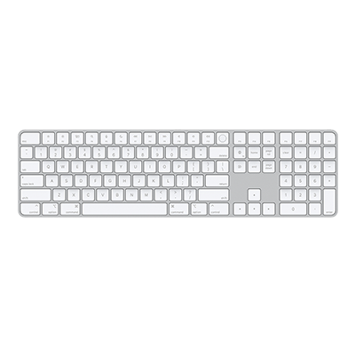کیبورد اپل مدل Magic Keyboard Touch ID Numeric Keypad MK2C3