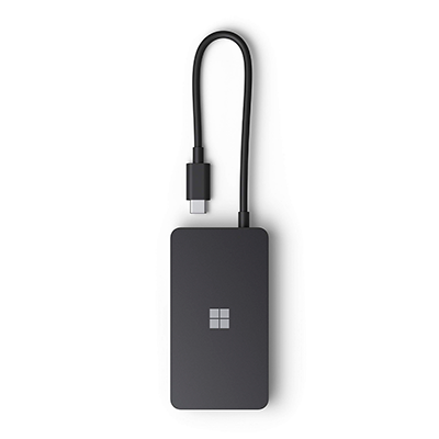 هاب USB-C مایکروسافت 5 پورت مدل Surface USB-C Travel Hub