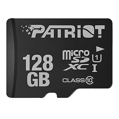 کارت حافظه‌ microSDXC پاتریوت استاندارد UHS-1 مدل LX Series ظرفیت 128 گیگابایت
