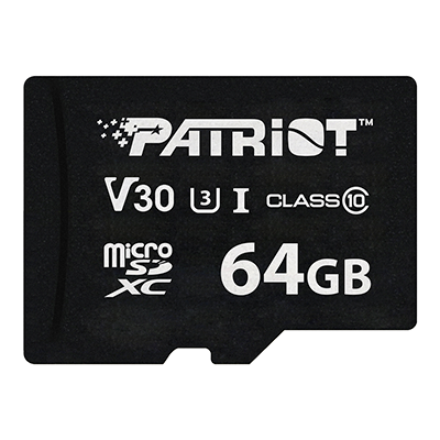 کارت حافظه‌ microSDXC پاتریوت استاندارد UHS-1 مدل VX Series ظرفیت 64 گیگابایت-small-image
