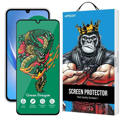 محافظ صفحه نمایش اپیکوی مدل Green Dragon ExplosionProof مناسب برای گوشی موبایل سامسونگ Galaxy A34 5G