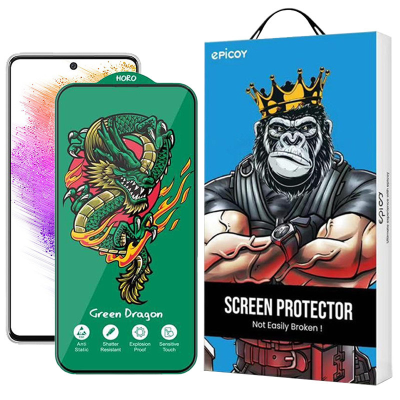 محافظ صفحه نمایش اپیکوی مدل Green Dragon ExplosionProof مناسب برای گوشی موبایل سامسونگ Galaxy A73 5G/A72/A71/M54/M53/M52 5G/M51