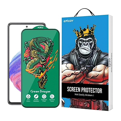 محافظ صفحه نمایش اپیکوی مدل Green Dragon ExplosionProof مناسب برای گوشی موبایل سامسونگ Galaxy A53 5G/A52s 5G/A52 5G/A51 4G/5G 
