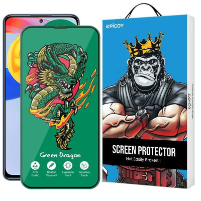 محافظ صفحه نمایش اپیکوی مدل Green Dragon ExplosionProof مناسب برای گوشی موبایل شیائومی Redmi Note 11 Pro 5G/4G / Note 11E Pro/ Note 11 Pro Plus 5G (China/India)/ Note 11 Pro 5G (China)