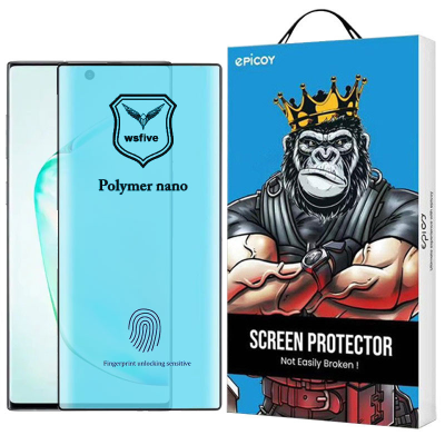 محافظ صفحه نمایش اپیکوی مدل Polymer Nano مناسب برای گوشی موبایل سامسونگ Galaxy Note 10 Plus