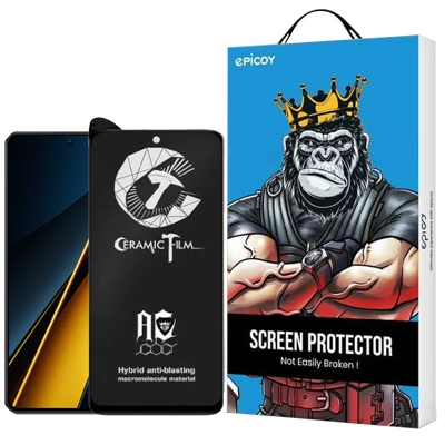 محافظ صفحه نمایش سرامیکی مات اپیکوی مدل CR7-M مناسب برای گوشی موبایل پوکو X6 Pro/ X6/ M6 Pro 4G