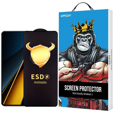 محافظ صفحه نمایش اپیکوی مدل Golden ESD مناسب برای گوشی موبایل پوکو Poco X6 Pro/ X6/ M6 Pro 4g