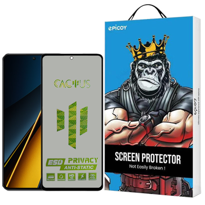 محافظ صفحه نمایش حریم شخصی اپیکوی مدل Cactus-ESD-Privacy مناسب برای گوشی موبایل پوکو X6 Pro-X6-M6 Pro 4G