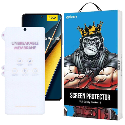 محافظ صفحه نمایش مات اپیکوی مدل Hyrogel-Matte مناسب برای گوشی موبایل پوکو X6 Pro- X6- M6 Pro- Redmi Note 9s