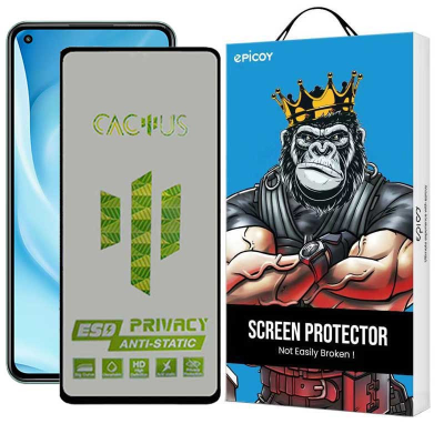 محافظ صفحه نمایش حریم شخصی اپیکوی مدل Cactus-ESD-Privacy مناسب برای گوشی موبایل شیائومی Mi 11 Lite 5G - Mi 11 Lite - 12 Lite 5G - 11 Lite 5G NE