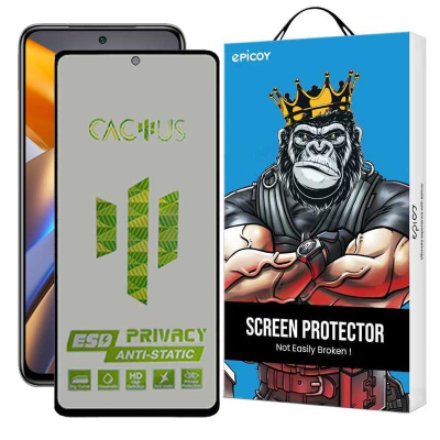 محافظ صفحه نمایش حریم شخصی اپیکوی مدل Cactus-ESD-Privacy مناسب برای گوشی موبایل پوکو M5s