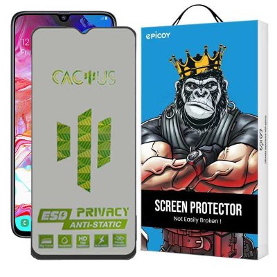 محافظ صفحه نمایش حریم شخصی اپیکوی مدل Cactus-ESD-Privacy مناسب برای گوشی موبایل سامسونگ Galaxy A70 - A05 - A05s