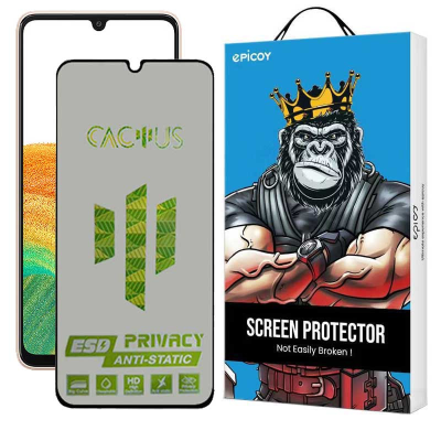 محافظ صفحه نمایش حریم شخصی اپیکوی مدل Cactus-ESD-Privacy مناسب برای گوشی موبایل سامسونگ Galaxy A33 5G-A32 4G-A22 4G-A50-A50s-A31-A30