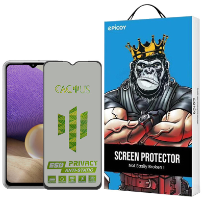 محافظ صفحه نمایش اپیکوی مدل Cactus-ESD-Privacy مناسب برای گوشی موبایل سامسونگ Galaxy A32 5G - A12 4G - M12 - M32 5G - F12