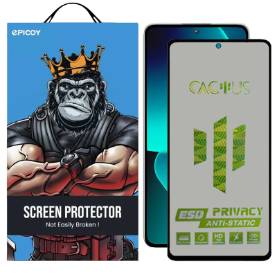 محافظ صفحه نمایش حریم شخصی اِپیکوی مدل Cactus-ESD-Privacy مناسب برای گوشی موبایل شیائومی 13T Pro - 13T - Redmi K60 Ultra