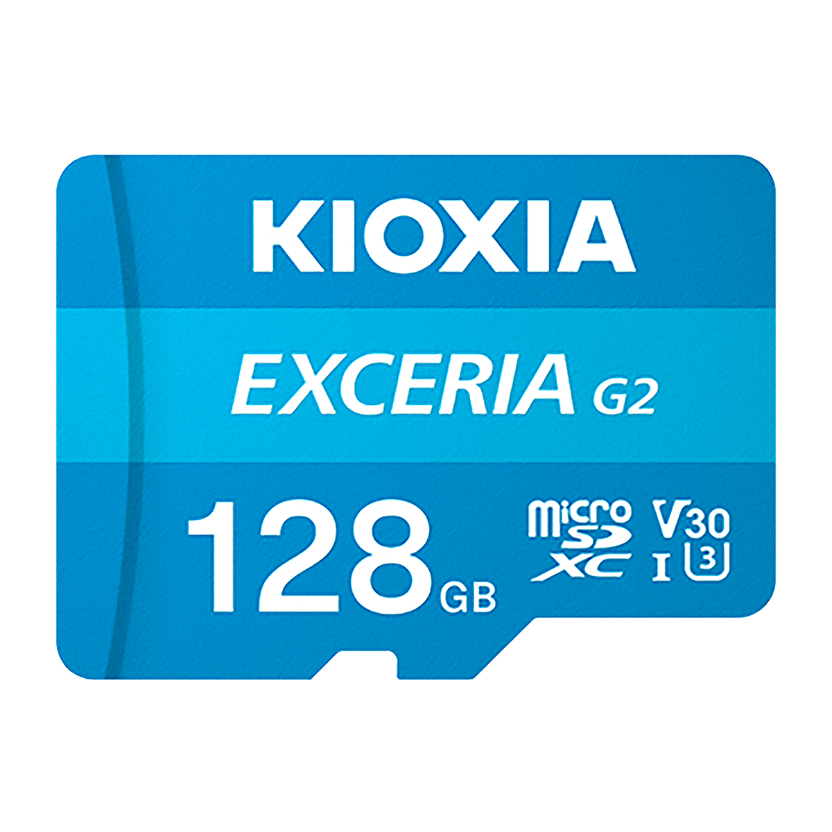 کارت حافظه microSDXC کیوکسیا مدل EXCERIA G2 کلاس 10 استاندارد UHS-I سرعت 100MBps ظرفیت 128 گیگابایت