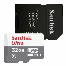 کارت حافظه microSDHC ظرفیت 32 گیگابایت سن دیسک مدل SDSQUNS-032G-GN3MA