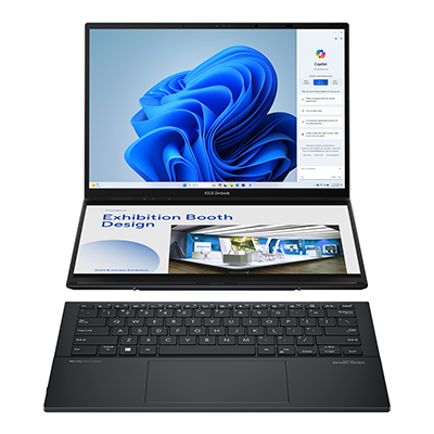 لپ تاپ ایسوس 14 اینچی مدل Zenbook Duo UX8406MA Ultra 9 185H 32GB 2TB