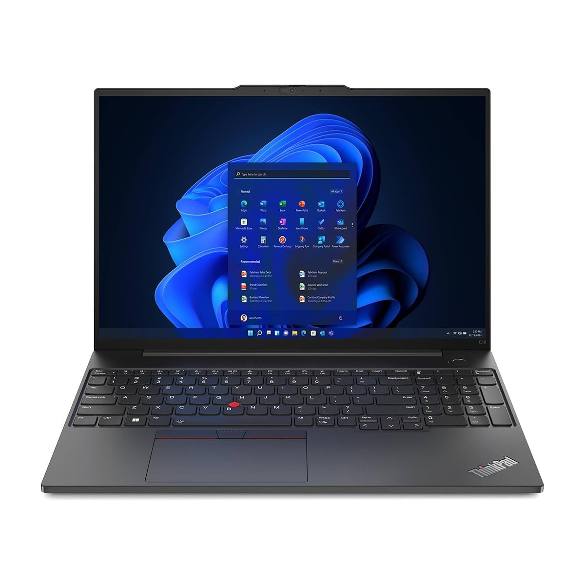 لپ تاپ لنوو 16 اینچی مدل ThinkPad E16 i7 1355U 12GB 512GB MX550