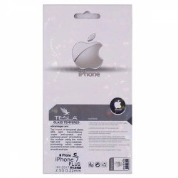 محافظ صفحه شيشه‌ای تخت (گلس) TESLA گوشی اپل iPhone 8 Plus 