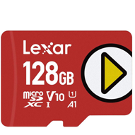 کارت حافظه microSDXC لکسار مدل PLAY کلاس 10 استاندارد UHS-I - ظرفیت 128 گیگابایت