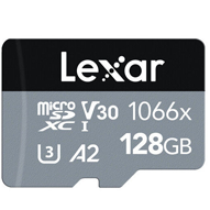  کارت حافظه microSDXC لکسار مدل 1066X کلاس A2 استاندارد UHS-U3 - ظرفیت 128 گیگابایت