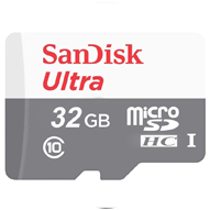  کارت حافظه microSDHC سن دیسک مدل Ultra کلاس 10 استاندارد UHS-I U1 سرعت 100MBps ظرفیت 32 گیگابایت	