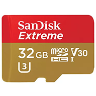  کارت حافظه microSDHC مدل Extreme V30 کلاس 10 استاندارد UHS-I U3 سرعت 100MBps ظرفیت 32 گیگابایت