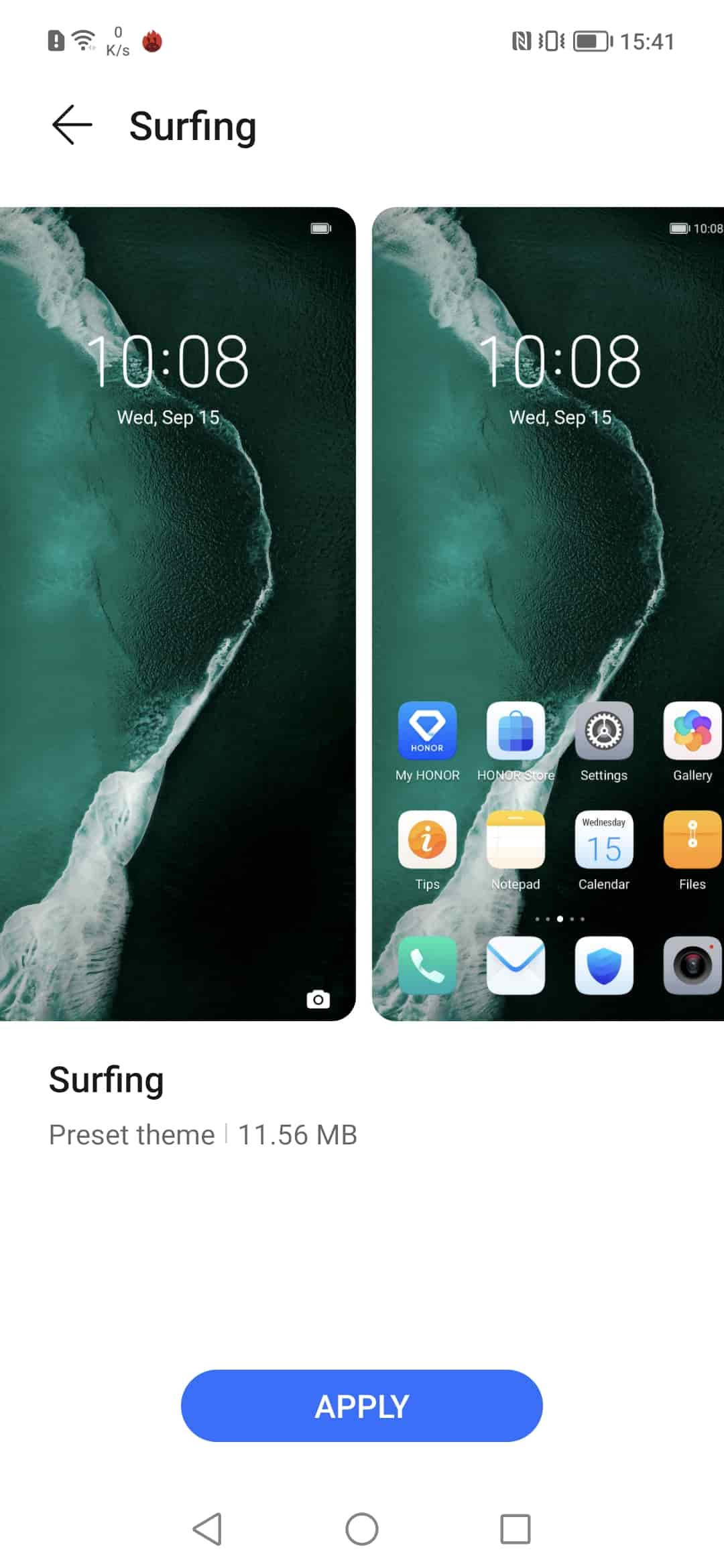 surfing with honor 50 5g