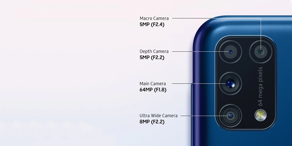 دوربین گوشی موبايل سامسونگ مدل گلکسی M31