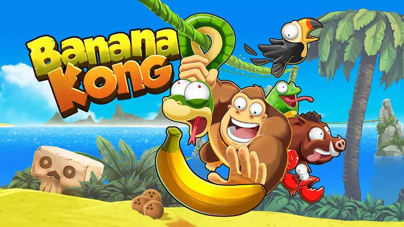 بهترین بازی کودکانه بازی Banana Kong