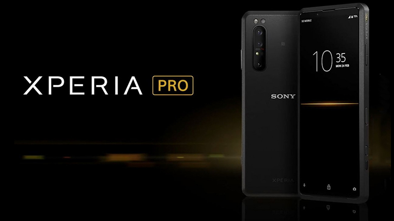 گوشی Xperia Pro سونی 2500 دلار می‌ارزد