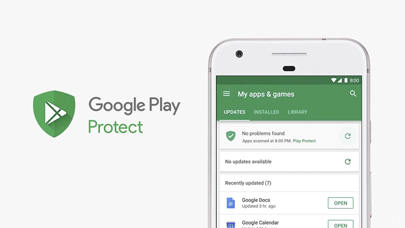 انتی ویروس Google Play Protect