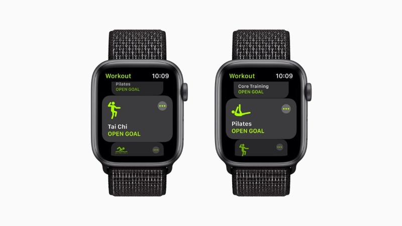 ورزش‌های جدید برنامه Fitness در واچ os ساعت هوشمند اپل