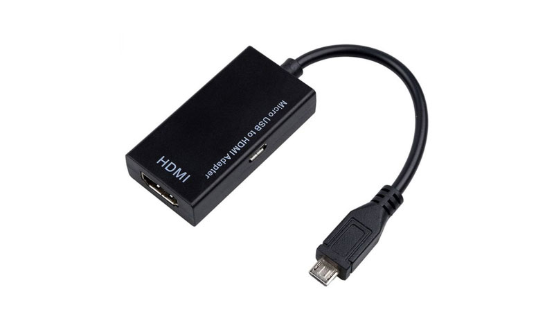 اتصال گوشی به تلویزیون با مبدل Micro USB به HDMI